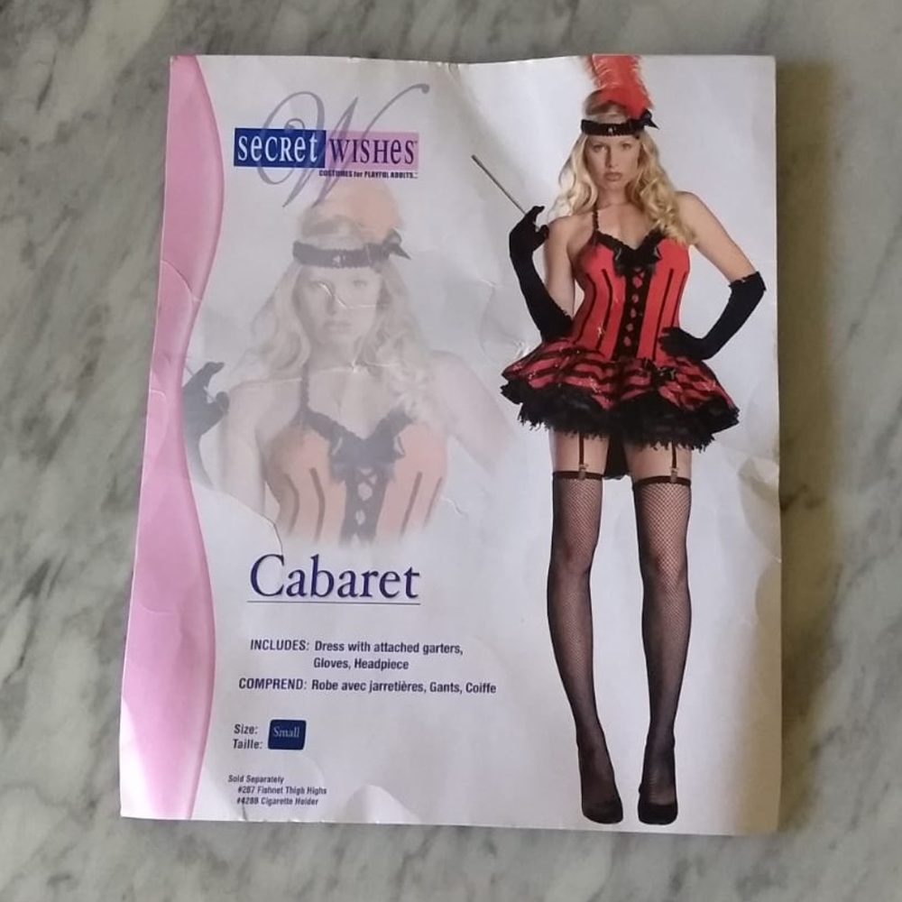 [LIKE 🆕] Secret Wishes: Cabaret Halloween Costume